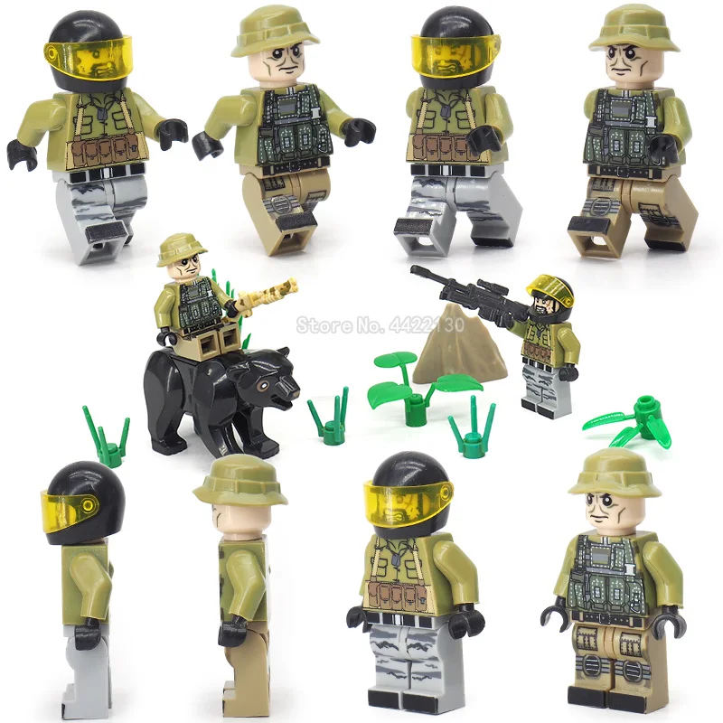 Legoinglys Military Figures lot Army Air Force Soldier Building Blocks ww2 Special Forces Assemble Model Moc Gift For Boy Toys
Legoinglys Military Figures lot Army Air Force Soldier Building Blocks ww2 Special Forces Assemble Model Moc Gift For Boy Toys