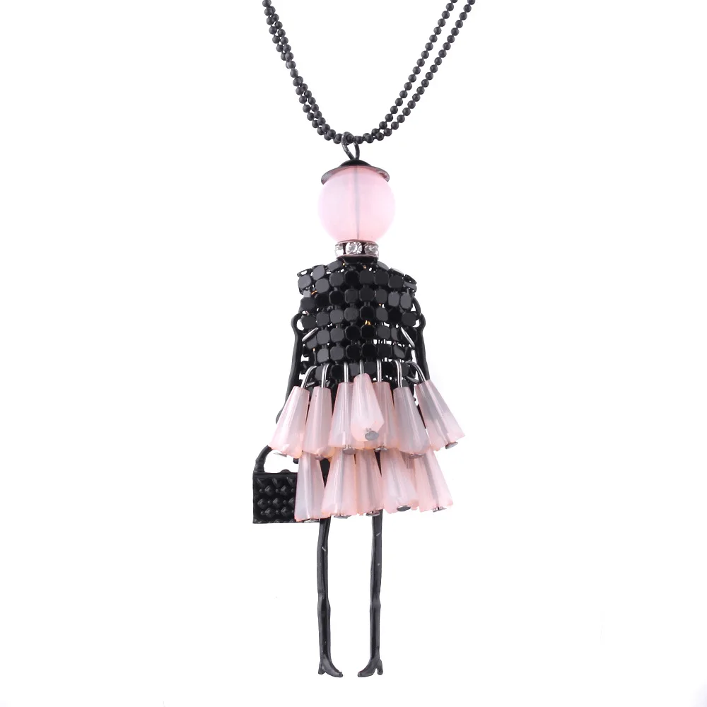 Fashion Necklaces For Women 2016 Statement Doll Pendant Necklace Lovely Dress Doll Necklaces & Pendants Maxi Sweaters Chain
Fashion Necklaces For Women 2016 Statement Doll Pendant Necklace Lovely Dress Doll Necklaces & Pendants Maxi Sweaters Chain