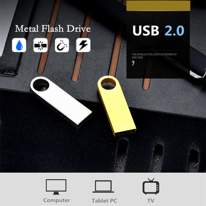 High Quality Metal USB Flash Drive 32 64 128 16 GB Pen Drive 128GB 64GB 32GB 16GB 8GB Pendrive Portable Memory Stick Flash Disk
High Quality Metal USB Flash Drive 32 64 128 16 GB Pen Drive 128GB 64GB 32GB 16GB 8GB Pendrive Portable Memory Stick Flash Disk