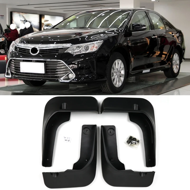 Mudflaps Splash Guards Mud Flap Front Rear Mudguards Fender Accessories Set Molded Car Mud Flaps For Toyota Camry 2015 2016 2017
Mudflaps Splash Guards Mud Flap Front Rear Mudguards Fender Accessories Set Molded Car Mud Flaps For Toyota Camry 2015 2016 2017