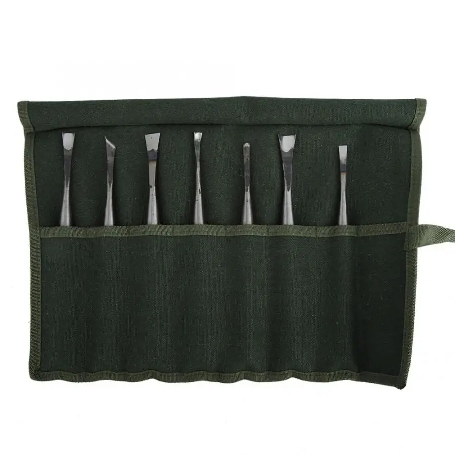 7Pcs Bonsai Steel Carving Gouges DIY Craft Set With Bag Flower Pruning Tool Woodworking DIY Hand Tool Set Cutting Tool Grafting
7Pcs Bonsai Steel Carving Gouges DIY Craft Set With Bag Flower Pruning Tool Woodworking DIY Hand Tool Set Cutting Tool Grafting