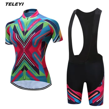 2017 Colorful Pro Cycling jersey Set Women Bike clothing clothes Girl Ropa Ciclismo MTB bicycle jersey Top Bib Padded Shorts
2017 Colorful Pro Cycling jersey Set Women Bike clothing clothes Girl Ropa Ciclismo MTB bicycle jersey Top Bib Padded Shorts