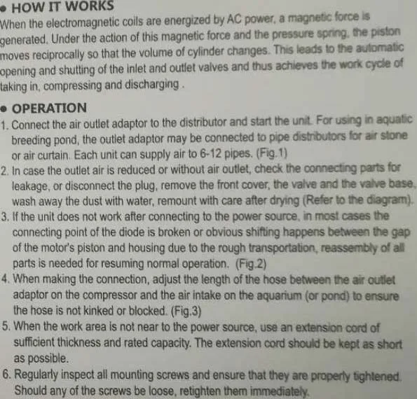 principle and operation