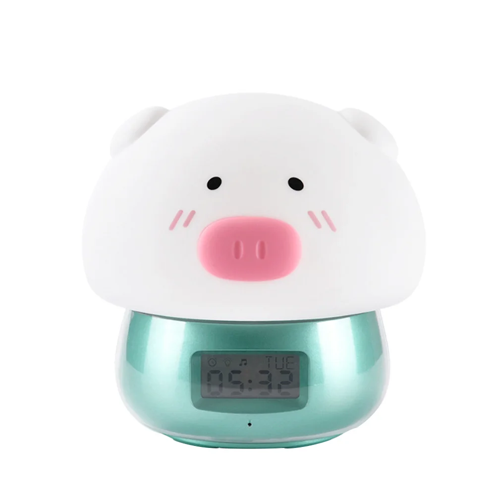 Recording Alarm Clock Remote Control Night Light USB Charging Led Cute Cartoon Pig Easy Setting Temperature Decorative Colorful
Recording Alarm Clock Remote Control Night Light USB Charging Led Cute Cartoon Pig Easy Setting Temperature Decorative Colorful