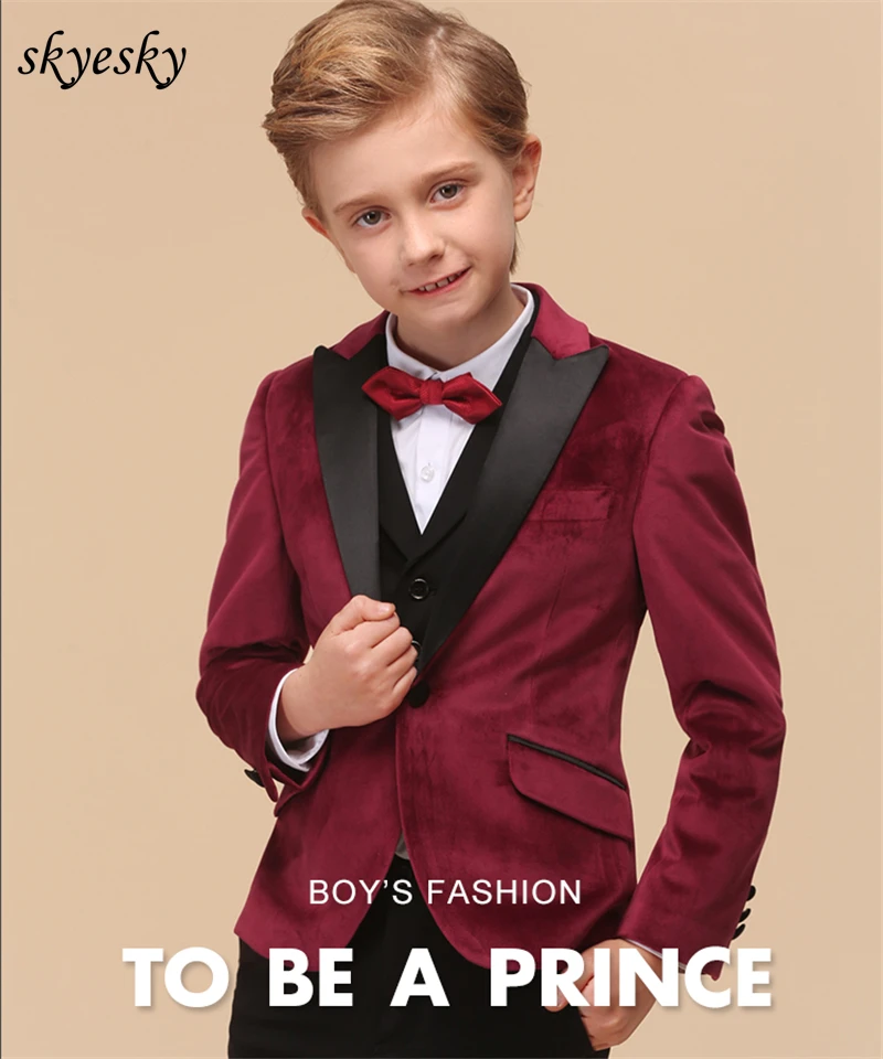 3PC Kids Boys Clothes Wedding Party Suit Children Toddler Formal Suit Outfit Set coat/jacket+pants+vest
3PC Kids Boys Clothes Wedding Party Suit Children Toddler Formal Suit Outfit Set coat/jacket+pants+vest