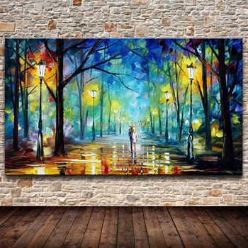 Larger Modern Home Decor Wall Art Oil Painting Tree Street Lovers On Canvas Art Set Colorful WallPaper Abstract Acrylic Pricture
Larger Modern Home Decor Wall Art Oil Painting Tree Street Lovers On Canvas Art Set Colorful WallPaper Abstract Acrylic Pricture