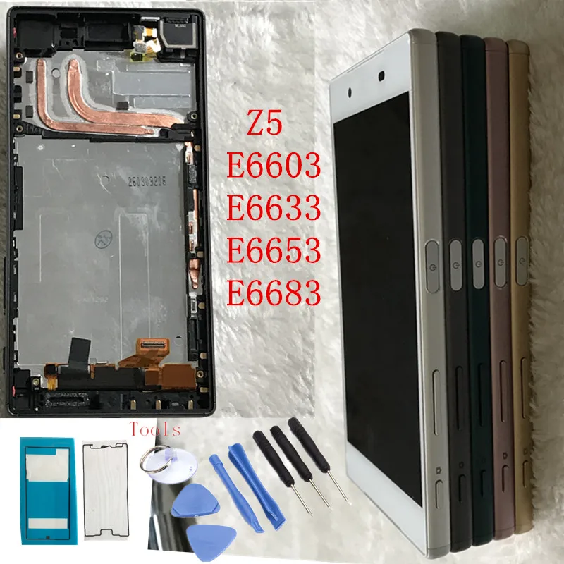 5" z5 lcd Black/White For Sony Xperia Z5 E6603 E6633 E6653 E6683 LCD Display Digitizer Touch Screen for sony xperia z5 e6683 lcd
5" z5 lcd Black/White For Sony Xperia Z5 E6603 E6633 E6653 E6683 LCD Display Digitizer Touch Screen for sony xperia z5 e6683 lcd