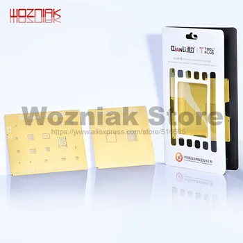 QIANLI IOS Golden 3D Steel Mesh NAND baseband IC/CPU A8 A9 A10 A11 3D BGA Reballing Stencil for IPHONE 6 6S 7 7P 8P T0.12 net
QIANLI IOS Golden 3D Steel Mesh NAND baseband IC/CPU A8 A9 A10 A11 3D BGA Reballing Stencil for IPHONE 6 6S 7 7P 8P T0.12 net
