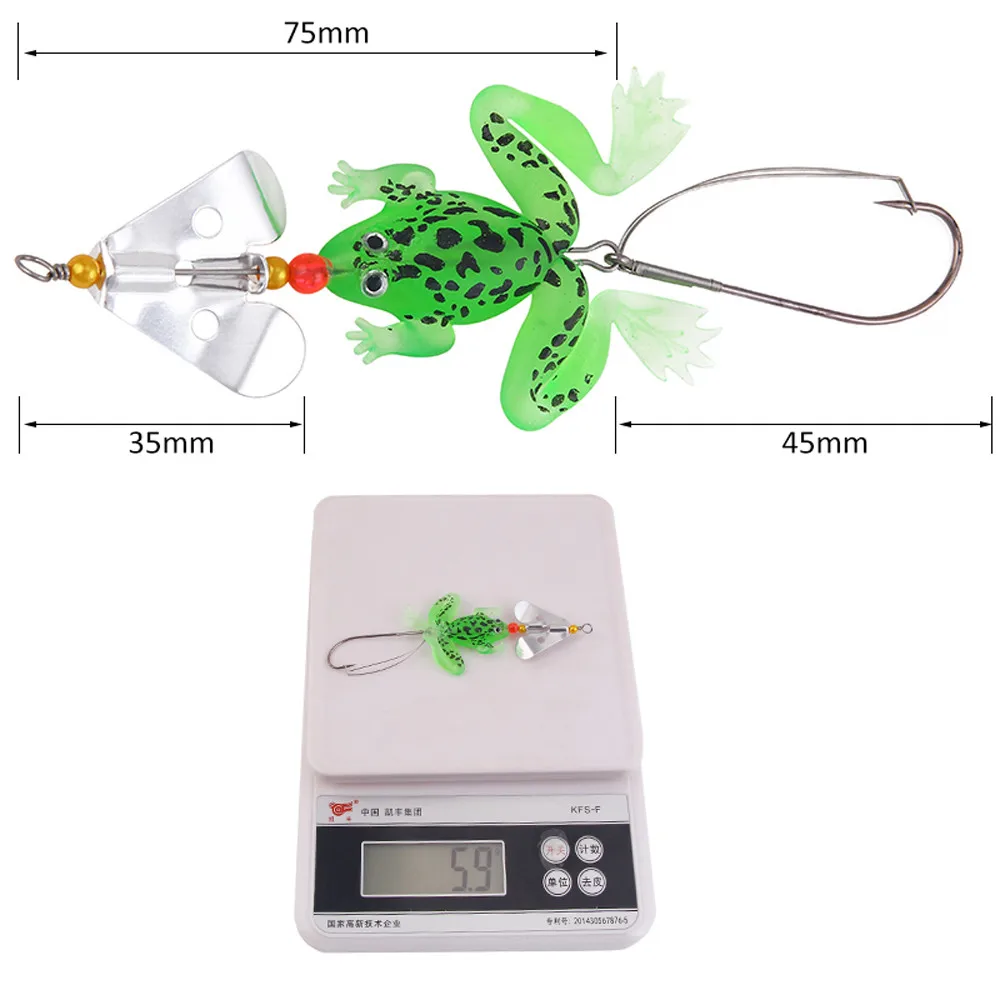Sport 1Pcs Lures Soft Bait 7.5cm Silicone Bait Worms Fishing Lure With Salt Fishing Frog Lure Multicolor Easy to Use Life-like 4
Sport 1Pcs Lures Soft Bait 7.5cm Silicone Bait Worms Fishing Lure With Salt Fishing Frog Lure Multicolor Easy to Use Life-like 4
