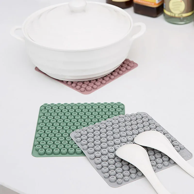 Silicone Mat Cup Bowl Thicken Placemat Insulation Pad Stand Hot Drink Pot Holder Kitchen Accessories Hot Coasters
Silicone Mat Cup Bowl Thicken Placemat Insulation Pad Stand Hot Drink Pot Holder Kitchen Accessories Hot Coasters