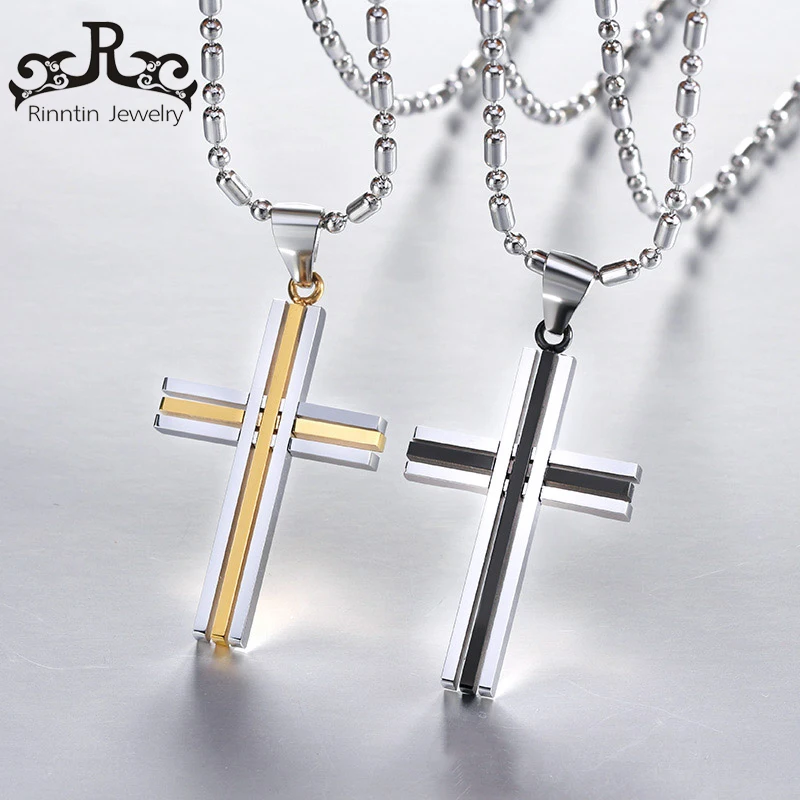 ORSA JEWELS Stainless Steel Necklace Cross Pendant Beautiful Males Beautiful Cross Fashion Jewelry For Man Woman DGTN06
ORSA JEWELS Stainless Steel Necklace Cross Pendant Beautiful Males Beautiful Cross Fashion Jewelry For Man Woman DGTN06