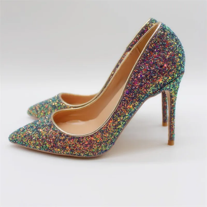 Free shipping fashion women Pumps Glitter Bride Multi Pointy toe high heels shoes size33-43 12cm 10cm 8cm Stiletto thin heeled
Free shipping fashion women Pumps Glitter Bride Multi Pointy toe high heels shoes size33-43 12cm 10cm 8cm Stiletto thin heeled