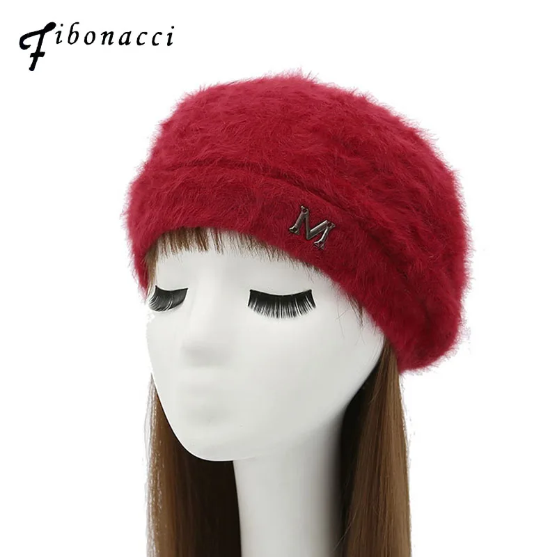 Fibonacci Rabbit Berets Solid M Plus Velvet Warm Women Hat High Quality Winter Beret
Fibonacci Rabbit Berets Solid M Plus Velvet Warm Women Hat High Quality Winter Beret