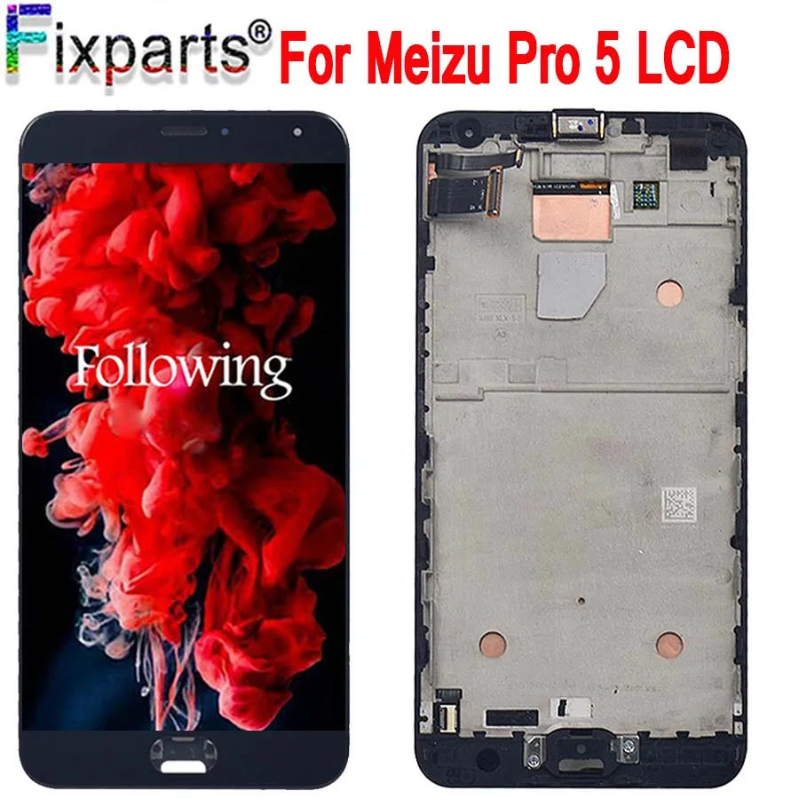 5.7" For Meizu Pro 5 Pro5 LCD Display Touch Screen Digitizer Assembly With Frame Replacement For Meizu Pro 5 LCD
5.7" For Meizu Pro 5 Pro5 LCD Display Touch Screen Digitizer Assembly With Frame Replacement For Meizu Pro 5 LCD