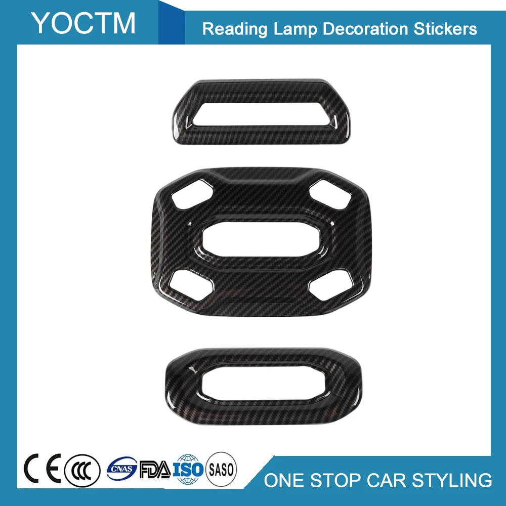 3pcs/1set Interior Accessories Reading Lamp Decoration Stickers for Jeep Wrangler 2018 JL Red/Silver/Carbon Fiber Car Styling
3pcs/1set Interior Accessories Reading Lamp Decoration Stickers for Jeep Wrangler 2018 JL Red/Silver/Carbon Fiber Car Styling