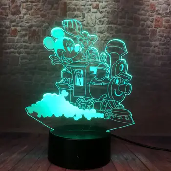 Training Mickey Mouse Figma Model 3D Illusion Lamp LED 7 Colorful Change Light Baby Mickey Anime action & toy figures Kids
Training Mickey Mouse Figma Model 3D Illusion Lamp LED 7 Colorful Change Light Baby Mickey Anime action & toy figures Kids