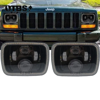 OTBS 1Pair 5x7" 7x6 Inch White DRL H4 LED Amber Turn Signal Light For Wrangler YJ Cherokee XJ Comanche MJ Led Square Headlamp
OTBS 1Pair 5x7" 7x6 Inch White DRL H4 LED Amber Turn Signal Light For Wrangler YJ Cherokee XJ Comanche MJ Led Square Headlamp