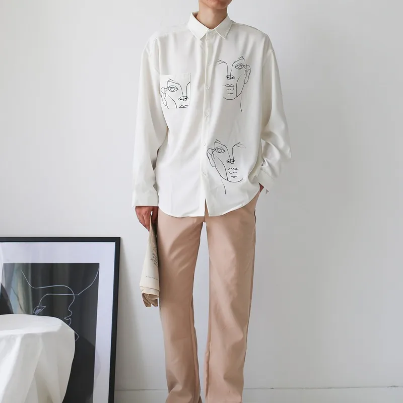 Fashion Women Men Blouse Shirt New Face for Tops Couple Shirts Women Printed Clothing
Fashion Women Men Blouse Shirt New Face for Tops Couple Shirts Women Printed Clothing