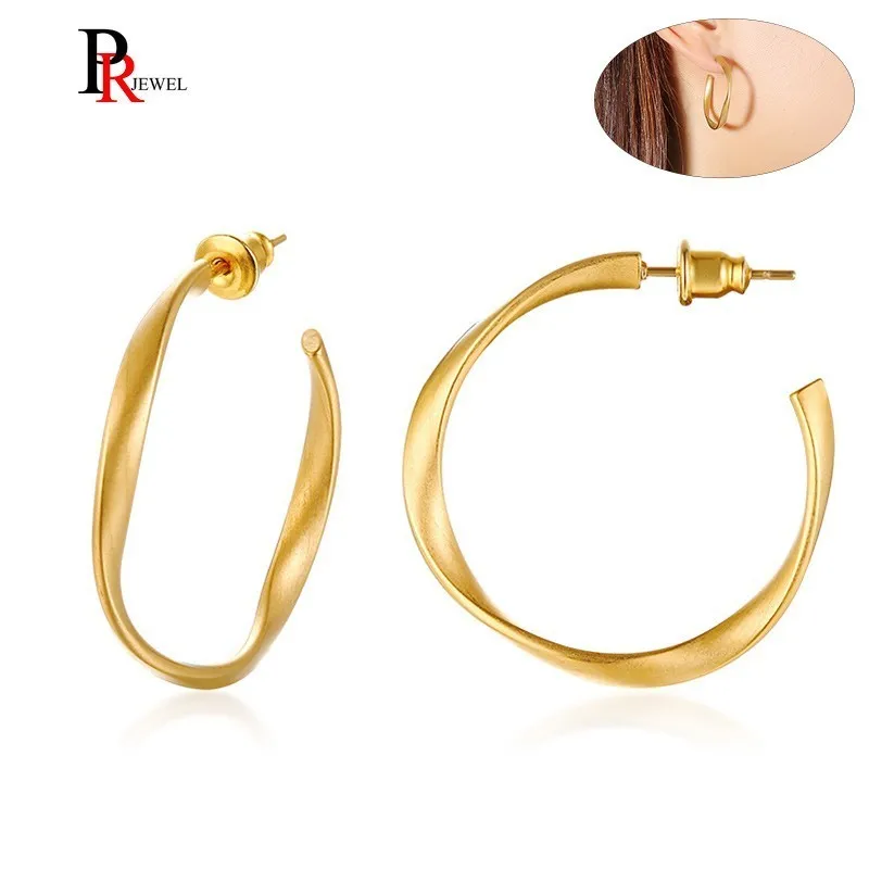 Big Gold Tone Hoop Earrings for Women Girl Daily Wear Jewelry Stainless Steel Twisted Geometric Ear Jewelry
Big Gold Tone Hoop Earrings for Women Girl Daily Wear Jewelry Stainless Steel Twisted Geometric Ear Jewelry