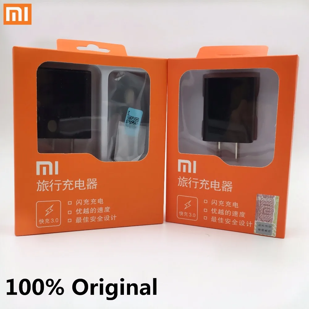 Xiaomi mi 5C быстро Зарядное устройство оригинал QC3.0 быстрого 12 V 1.5A настенный адаптер
