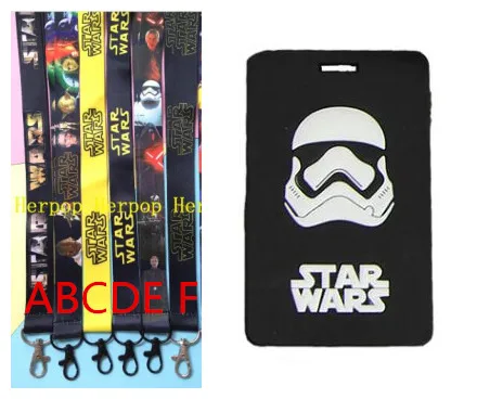 New 1 pcs Star Wars High Quality Lanyard Key Chains Pendant party Gifts Neck Strap Card Bus ID Holders Identity Badge Lanyard
New 1 pcs Star Wars High Quality Lanyard Key Chains Pendant party Gifts Neck Strap Card Bus ID Holders Identity Badge Lanyard