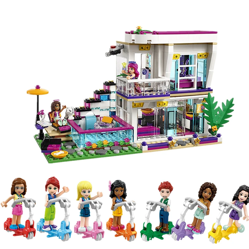 New Star Livi's House Building Block Compatible Friend For Girls figures Bricks Educational Toys for children
New Star Livi's House Building Block Compatible Friend For Girls figures Bricks Educational Toys for children
