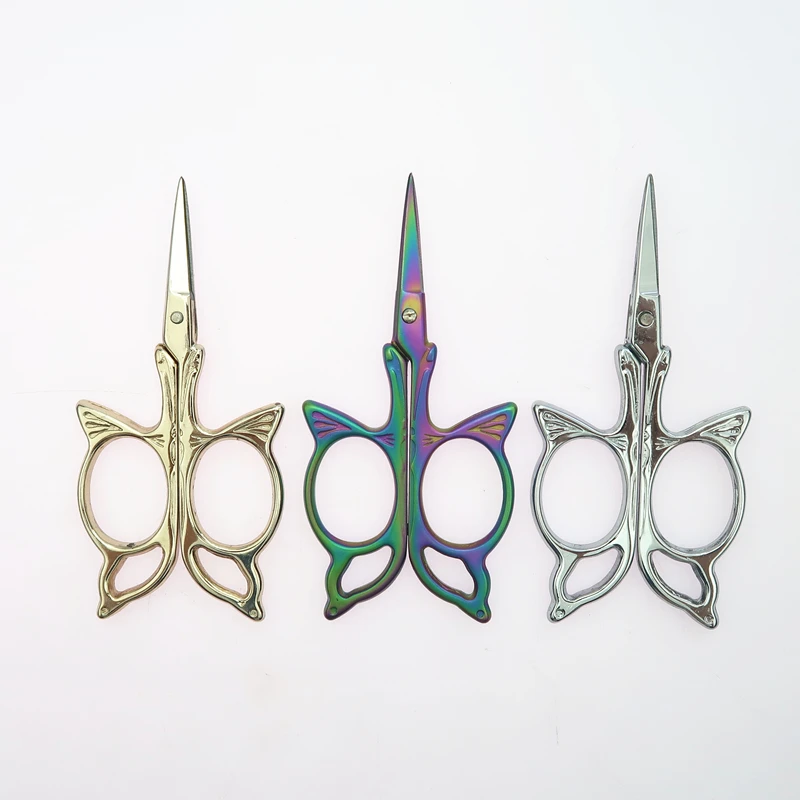 1pcs Butterfly Shape Scissors Sewing Scissors for Needlework Fabric Cutting Stainless Steel Dressmaker Shears Scissors
1pcs Butterfly Shape Scissors Sewing Scissors for Needlework Fabric Cutting Stainless Steel Dressmaker Shears Scissors