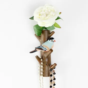 Wholesale Creative home decoration Resin handicraft marriage bedroom wall hanging Bird flower Wall Mount Hook Sparrow
Wholesale Creative home decoration Resin handicraft marriage bedroom wall hanging Bird flower Wall Mount Hook Sparrow