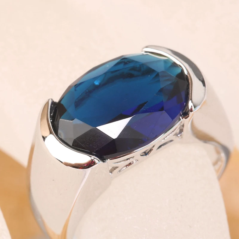 Simple Deep London Blue Gems Purple Zircon 925 Sterling Silver Ring US# Size 6 / 7 / 8 / 9 S0232
Simple Deep London Blue Gems Purple Zircon 925 Sterling Silver Ring US# Size 6 / 7 / 8 / 9 S0232