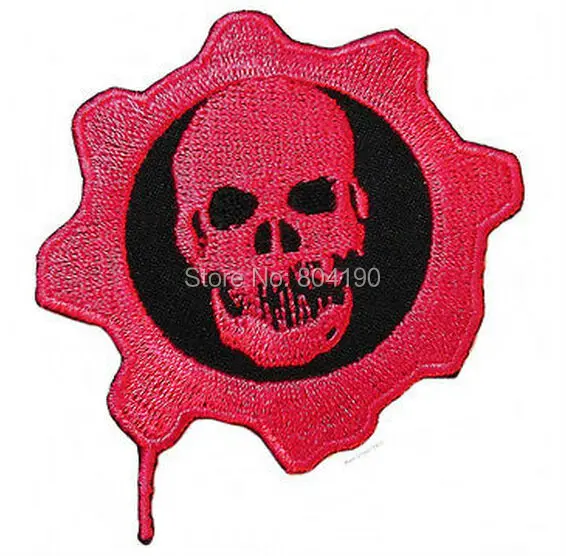 Gears of War RED OMEN SKULL Logo Shoulder Uniform Movie TV Series Costume Cosplay Embroidered Emblem applique iron on patch
Gears of War RED OMEN SKULL Logo Shoulder Uniform Movie TV Series Costume Cosplay Embroidered Emblem applique iron on patch