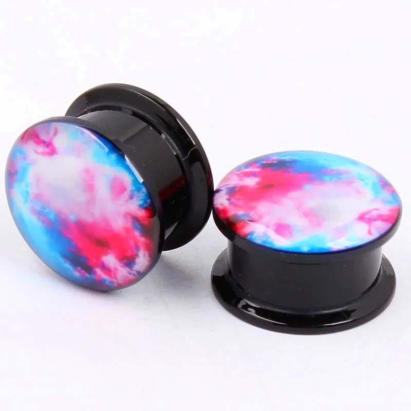 1 pair Blue Sky Acrylic Flesh Tunnel Ear Reamer Plug Tunnel Gauges Ear Expanders Stretching Body Piercing Jewelry Free Shipping
1 pair Blue Sky Acrylic Flesh Tunnel Ear Reamer Plug Tunnel Gauges Ear Expanders Stretching Body Piercing Jewelry Free Shipping