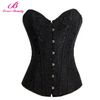 Lover Beauty Black Sexy Waist Cincher Corsets and Bustiers Embroidery Lace Up Corpete Corselet Gothic Plus Size Corset S-XXL
Lover Beauty Black Sexy Waist Cincher Corsets and Bustiers Embroidery Lace Up Corpete Corselet Gothic Plus Size Corset S-XXL