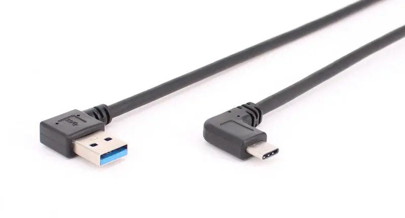30cm USB 3.1 Type C USB-C Angled to UP& Down& Left& Right Angled 90 Degree A Male Data Cable for Macbook & Tablet & Mobile Phone
30cm USB 3.1 Type C USB-C Angled to UP& Down& Left& Right Angled 90 Degree A Male Data Cable for Macbook & Tablet & Mobile Phone