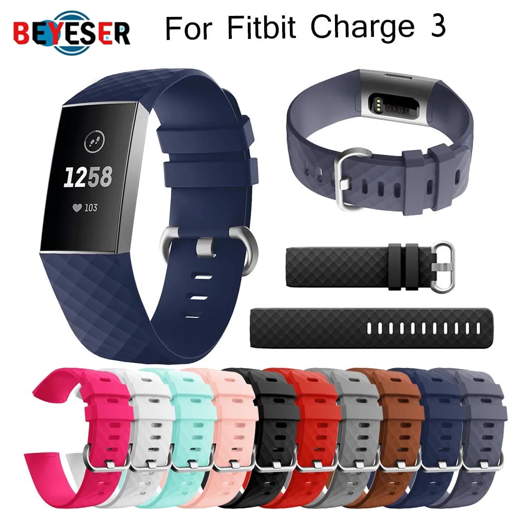 

Original for Fitbit Charge 3 Strap sport Replacement Accessories for fitbit Charge 4 watch band with buckle bracelet Wristband