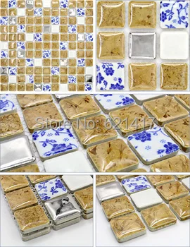 blue and white porcelain khaki ceramic mixed metal mosaic tiles for kitchen backsplash shower dining room bedroom wall tile
blue and white porcelain khaki ceramic mixed metal mosaic tiles for kitchen backsplash shower dining room bedroom wall tile