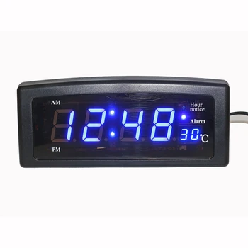 Desktop LED Electronic Alarm Clock Digital Table Clock with Temperature Display Big Numbers Easy to Red for Home Living room
Desktop LED Electronic Alarm Clock Digital Table Clock with Temperature Display Big Numbers Easy to Red for Home Living room