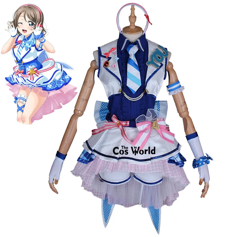 Love Live Sunshine Aqours Watanabe You After School Arcade Game Dress Uniform Outfit Anime Cosplay Costumes
Love Live Sunshine Aqours Watanabe You After School Arcade Game Dress Uniform Outfit Anime Cosplay Costumes