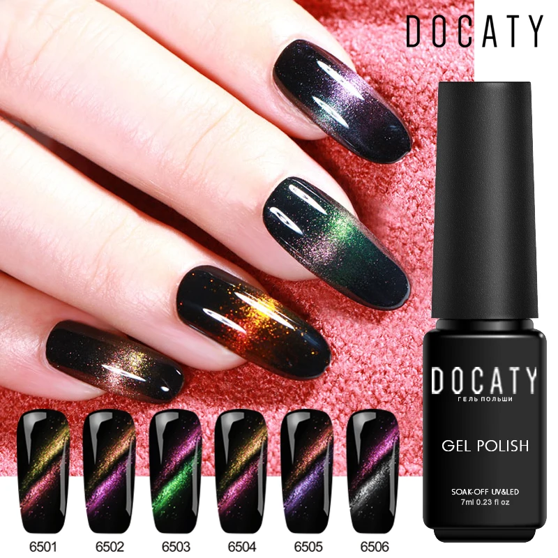 Docaty Magnetic Gel Varnish Need Magnet Stick Paint Nail Polish Soak Off UV Gel Nail Polish Long Lasting 5D Cat Eyes Gel Lacquer
Docaty Magnetic Gel Varnish Need Magnet Stick Paint Nail Polish Soak Off UV Gel Nail Polish Long Lasting 5D Cat Eyes Gel Lacquer