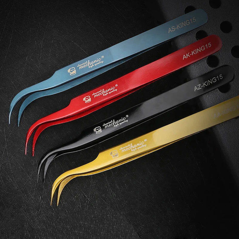 Precision Tweezers High Toughness Stainless Steel PCB BGA Tweezer For iPhone Motherboard Fly line Electronics Repair Tools
Precision Tweezers High Toughness Stainless Steel PCB BGA Tweezer For iPhone Motherboard Fly line Electronics Repair Tools