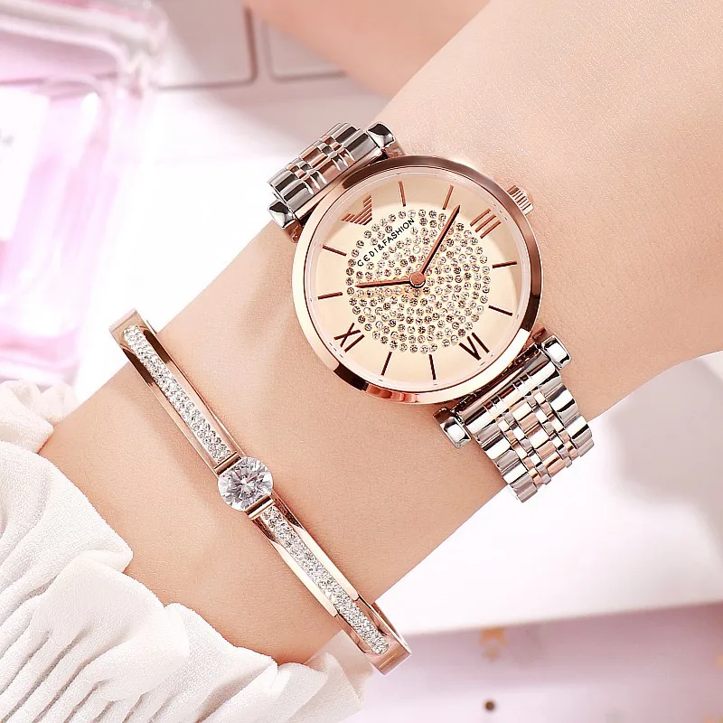 2019 New Business Women Watches Women Rose Gold Dress Watch Stainless Steel Crystal Ladies Watch Woman Quartz Wrist Watches Gift
2019 New Business Women Watches Women Rose Gold Dress Watch Stainless Steel Crystal Ladies Watch Woman Quartz Wrist Watches Gift