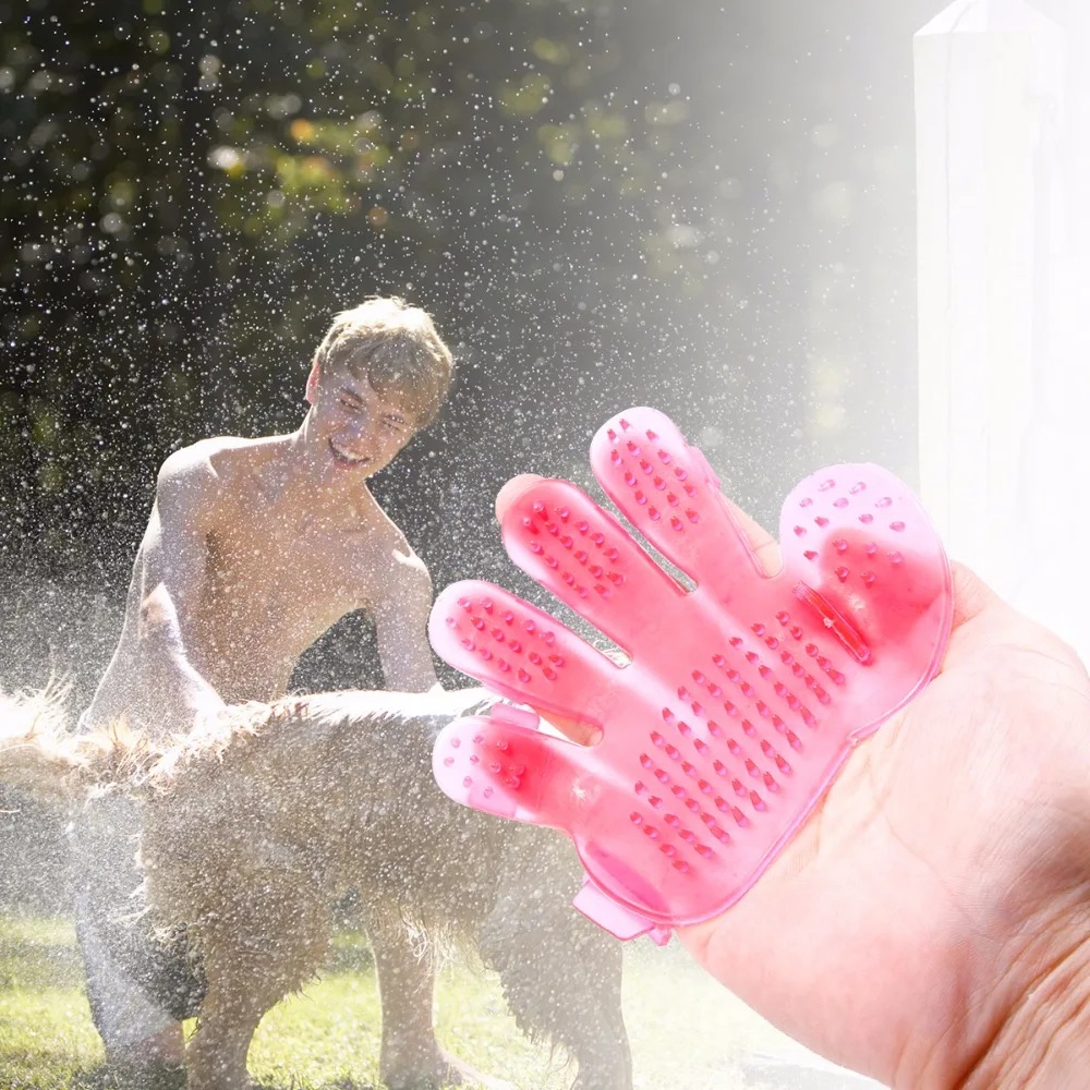 Pet Dog Cat Grooming Shower Bath Wash Massage Brush Comb Hand Shaped Wear Glove Comb Pet Hair Fur Cleaning Remove Brushes Tool
Pet Dog Cat Grooming Shower Bath Wash Massage Brush Comb Hand Shaped Wear Glove Comb Pet Hair Fur Cleaning Remove Brushes Tool