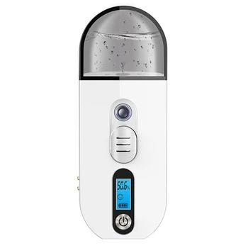 Portable Nano Mist Sprayer Skin Moisture Tester Handy Face Dirt Atomization Machine Face Moisturizing Clean Massage Tools
Portable Nano Mist Sprayer Skin Moisture Tester Handy Face Dirt Atomization Machine Face Moisturizing Clean Massage Tools