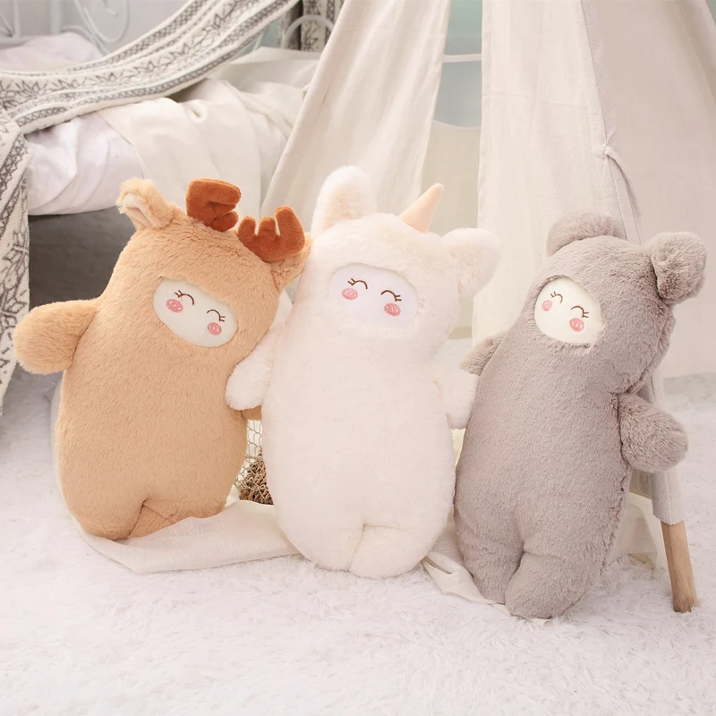 1PC 38cm Stuffed Toy Cute Rabbit Deer Unicorn Bear Plush Toys for Girl Birthday Gift Doll Children Reading Pillow Sofa Pillows
1PC 38cm Stuffed Toy Cute Rabbit Deer Unicorn Bear Plush Toys for Girl Birthday Gift Doll Children Reading Pillow Sofa Pillows