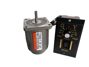 New vertical 6W 220V universal single-phase micro AC speed control optical axis motor + speed governor
New vertical 6W 220V universal single-phase micro AC speed control optical axis motor + speed governor