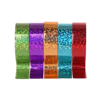 OOTDTY Hot Sell Rhythmic Gymnastics Decoration Holographic Glitter Tape Ring Stick Accessory
OOTDTY Hot Sell Rhythmic Gymnastics Decoration Holographic Glitter Tape Ring Stick Accessory