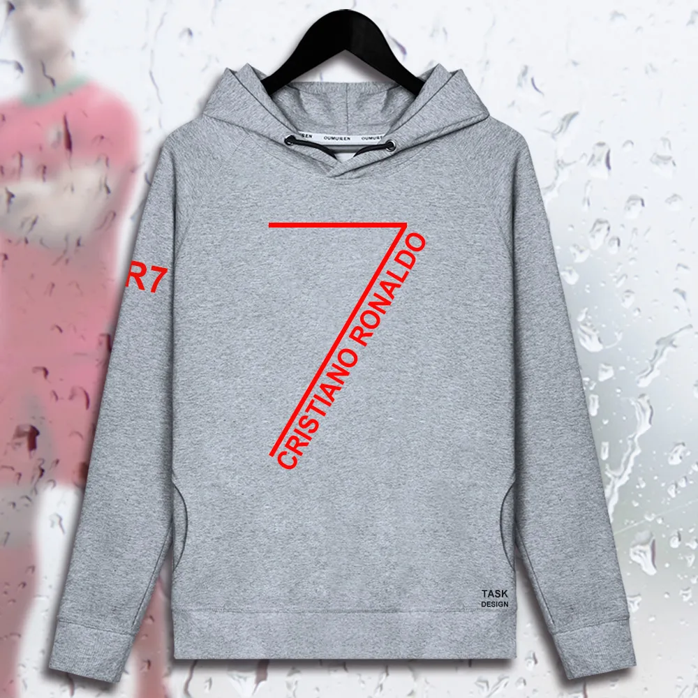 Fashion Men pullovers hoodies Christiano C Ronaldo sweatshirt CR7 Clothing streetwear Portugal footballer Madrid star spring new
Fashion Men pullovers hoodies Christiano C Ronaldo sweatshirt CR7 Clothing streetwear Portugal footballer Madrid star spring new