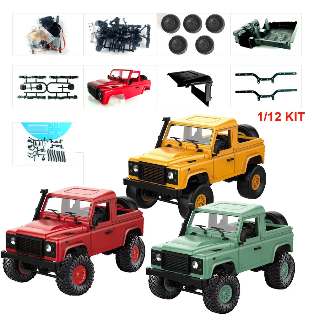 D91k 1/12 2.4G Remote Control RC Car Toys Model Off-road Military Truck Buggy Toys DIY Kit Vehicle RC Crawler Car Kids Gifts
D91k 1/12 2.4G Remote Control RC Car Toys Model Off-road Military Truck Buggy Toys DIY Kit Vehicle RC Crawler Car Kids Gifts