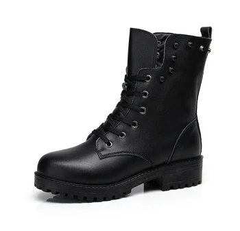 Motorcycle Boots Winter Leather Rough Motorbike Punk Martin Shoes British Windproof Waterproof Riding Short Shoes Velvet Botas
Motorcycle Boots Winter Leather Rough Motorbike Punk Martin Shoes British Windproof Waterproof Riding Short Shoes Velvet Botas