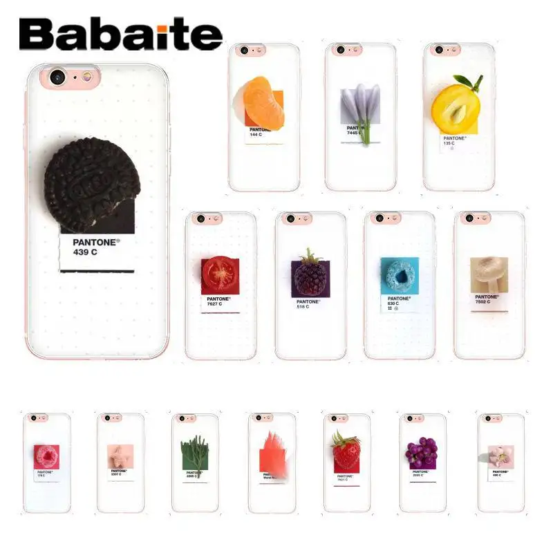 Babaite Pantone Candy Color Fruit Cookie Capas TPU Phone Case for iPhone 8 7 6 6S Plus X XS MAX 5 5S SE XR 10 11 11pro 11promax
Babaite Pantone Candy Color Fruit Cookie Capas TPU Phone Case for iPhone 8 7 6 6S Plus X XS MAX 5 5S SE XR 10 11 11pro 11promax