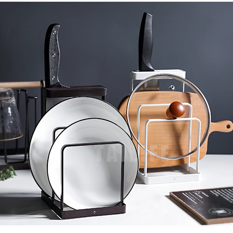 Moden style Iron Storage Rack Draining Rack Multifunctional Holder Home Organizer Kitchen Tool For Knife Plate Chopping Block
Moden style Iron Storage Rack Draining Rack Multifunctional Holder Home Organizer Kitchen Tool For Knife Plate Chopping Block